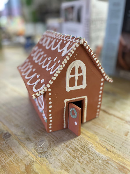 Pottery Gingerbread House Workshop Friday 15th November 1-3.30pm